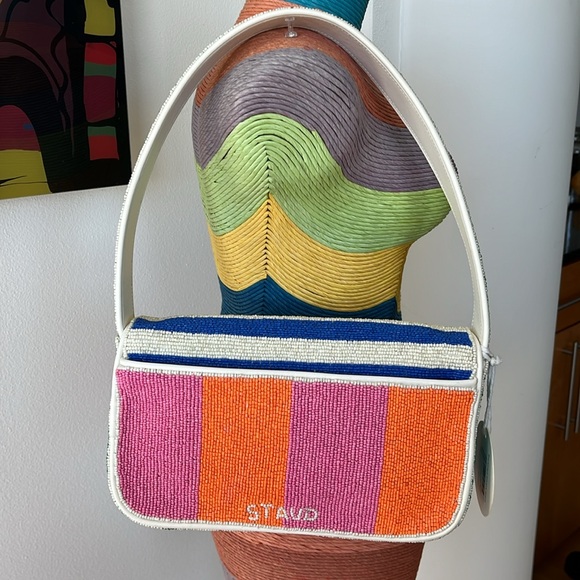 STAUD TOMMY BEADED BAG - Picture 6 of 12